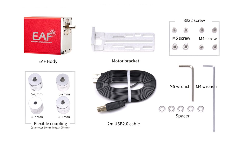 ZWO EAF 5V Motor Focus 