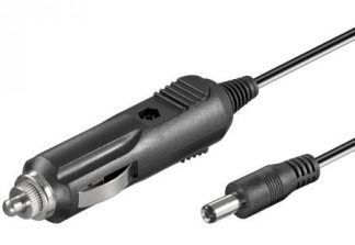 Ganymedes Voedingskabel Sigarettenplug naar 2.1 mm plug