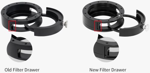 ZWO filter houder met lade 2 inch nieuw model