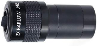 Ganymedes 2 inch Barlow lens 2x met adapter