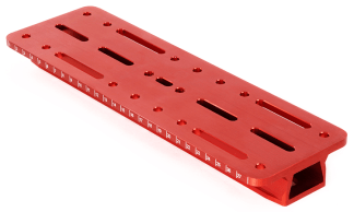 William Optics Vixen dovetail plate red