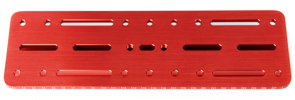 Image of the dovetail plate red