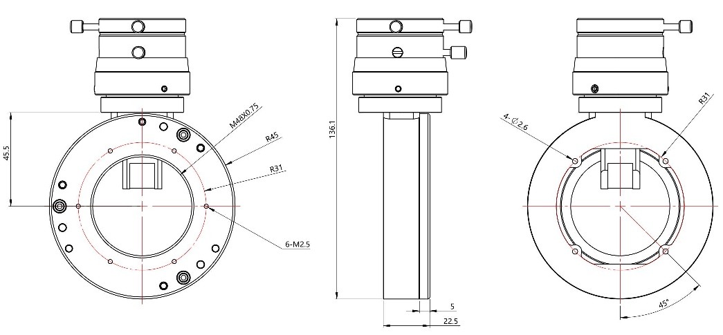 ZWO OAG-L Off Axis Guider large