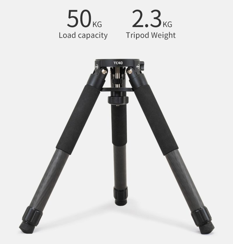 Carrying weight of the ZWO TC40 tripod