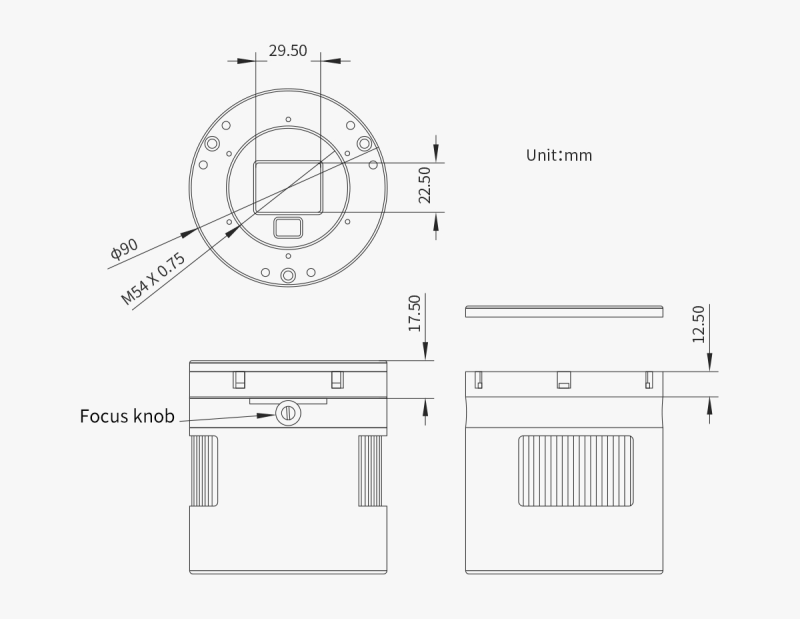 structuur dimensies diagram