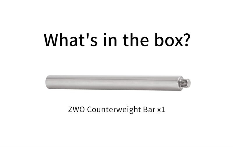 ZWO bar voor AM5 / AM3 levering