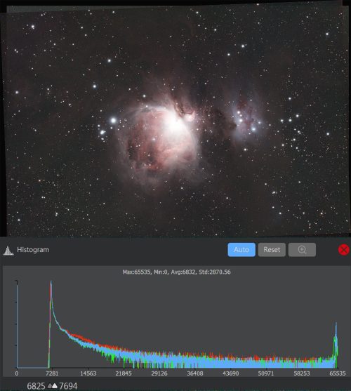 M42 stacked L-Pro