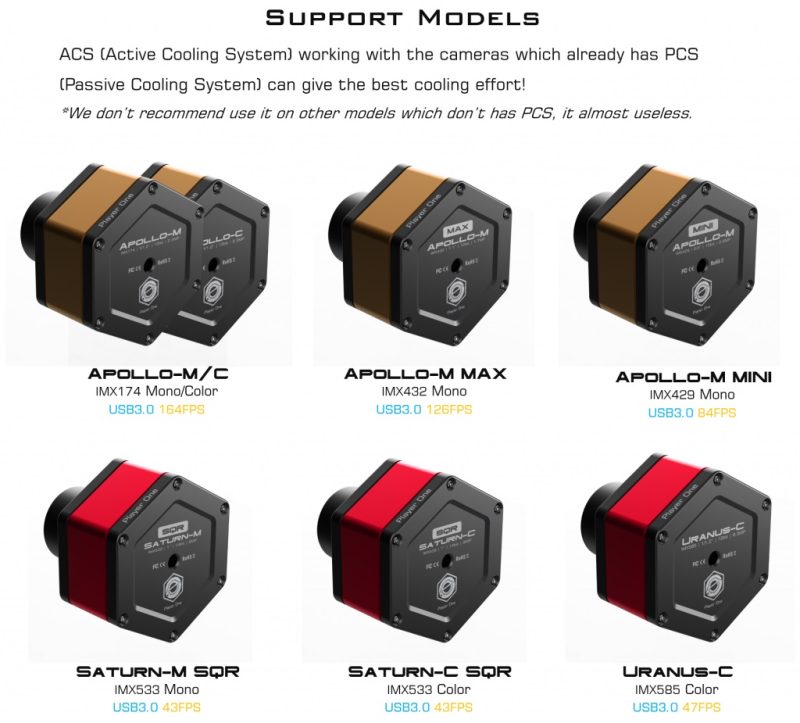 Player One ACS active cooling system