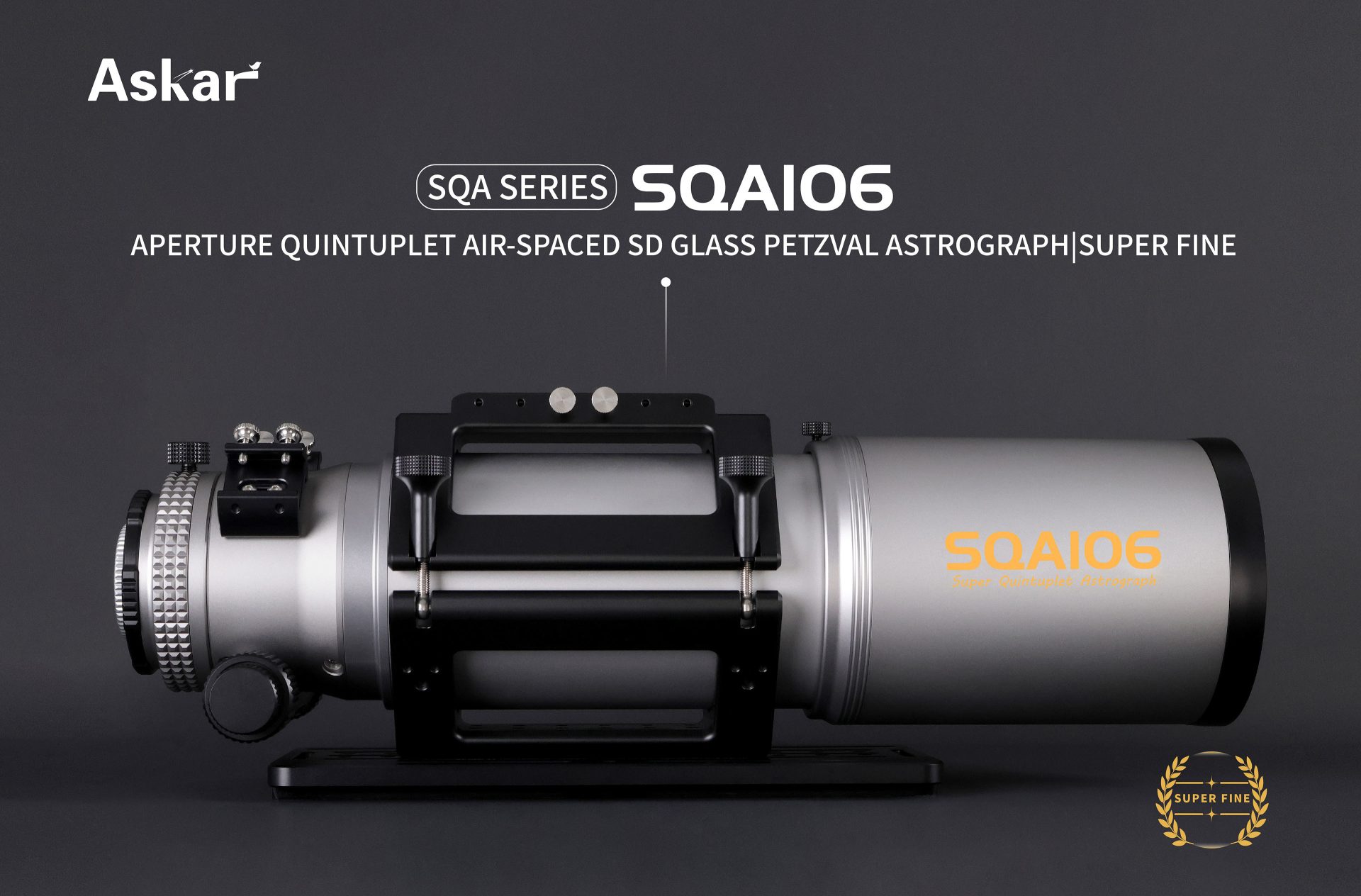 Askar SQA106 Quintuplet Petzval Astrograph