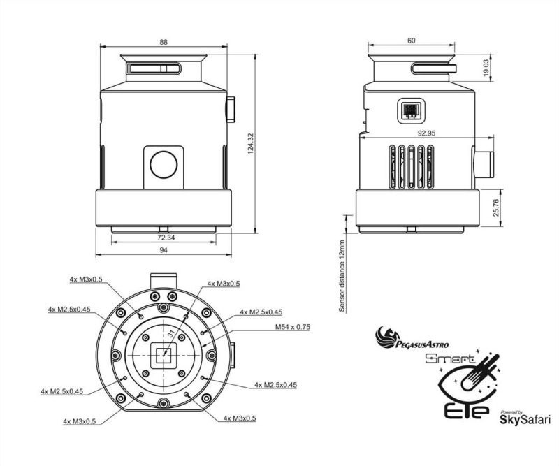 Pegasus Astro SmartEye specificaties