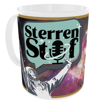 SterrenStof mok "kijk eens wat vaker omhoog"