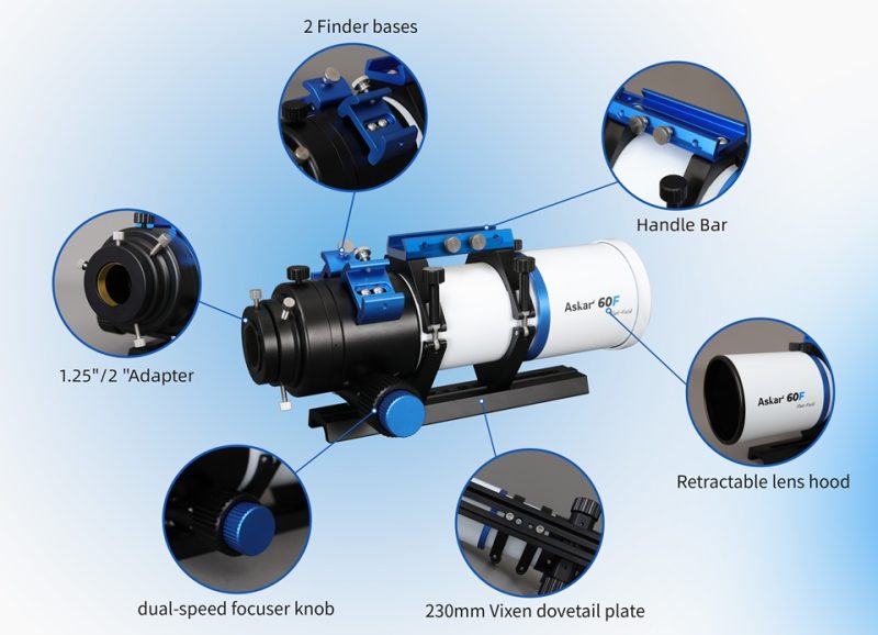 Askar 60F Flat-Field Quadruplet