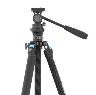 Sirui Landscape Carbon statief Kit L-224FL + KV-5 Video Head (w/ Flip Lock)