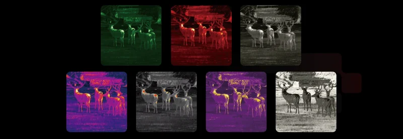 NocPix Vista H50 - Various Colour Palettes NocPix Vista H50 - Various Colour Palettes