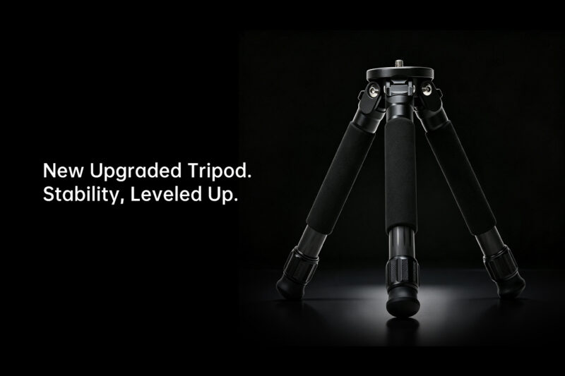 New Upgraded Tripod. New Upgraded Tripod.